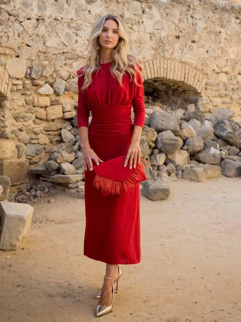 Vestidos Invitadas Boda De Día|Vestidos Cortos De Fiesta-Mariquita Trasquilá VESTIDO SILVANA