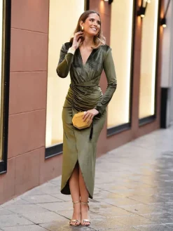 Invitadas -50 €|Vestidos Cortos De Fiesta-Mariquita Trasquilá VESTIDO TERCIOPELO ELEGANT