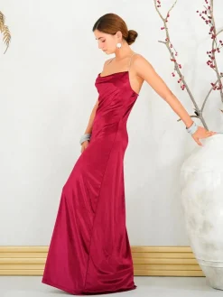 Invitadas -50 €|Vestidos Largos De Fiesta-Mariquita Trasquilá VESTIDO TERCIOPELO STRASS